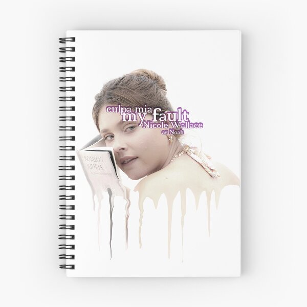 Item preview, Nicole Wallace as noah culpa mia / my fault 2023 movie themed graphic design by ironpalette designed and sold by ironpalette.