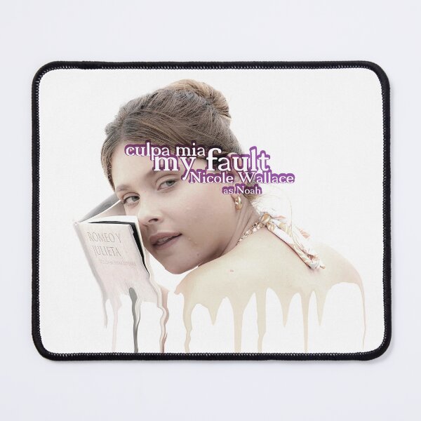 Item preview, Nicole Wallace as noah culpa mia / my fault 2023 movie themed graphic design by ironpalette designed and sold by ironpalette.