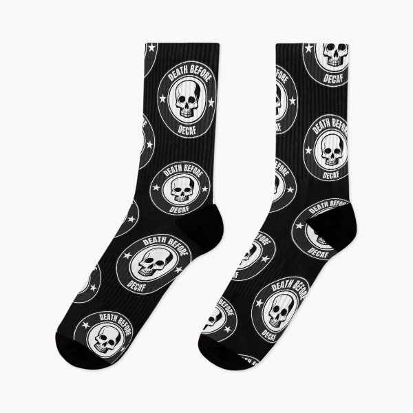 Item preview, Death Before Decaf designed and sold by UtterlyCutterly.