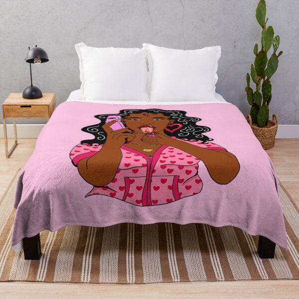 Item preview, Jennifers Body Black Girl Pink Y2k 2000s Hearts designed and sold by mariahmoniquedesign.