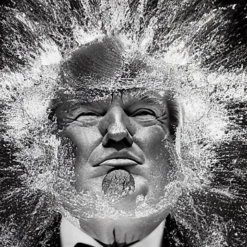 Artwork thumbnail, Trump Exploding Head by Source919