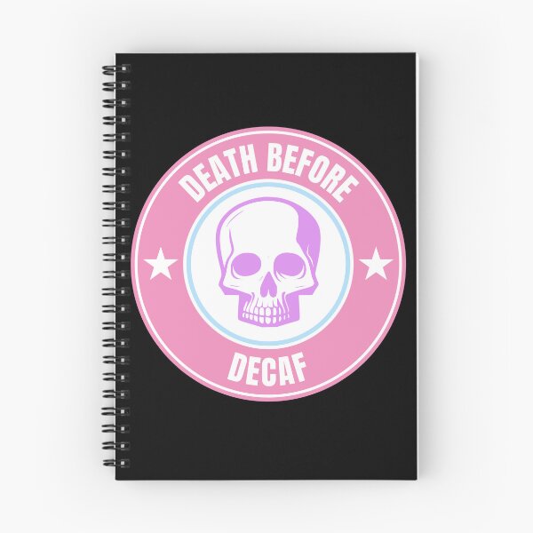 Item preview, Death Before Decaf designed and sold by UtterlyCutterly.