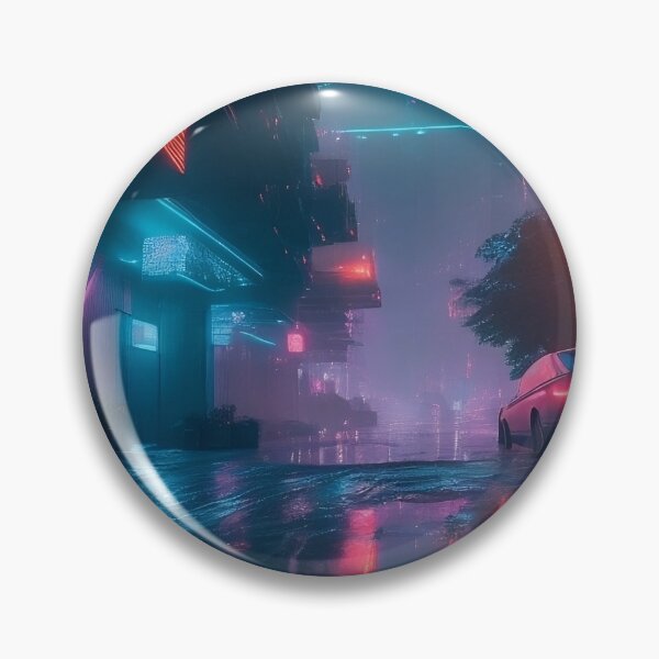Item preview, Night in the city after rain designed and sold by elearah1.