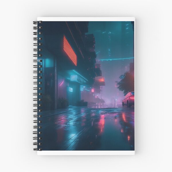 Item preview, Night in the city after rain designed and sold by elearah1.