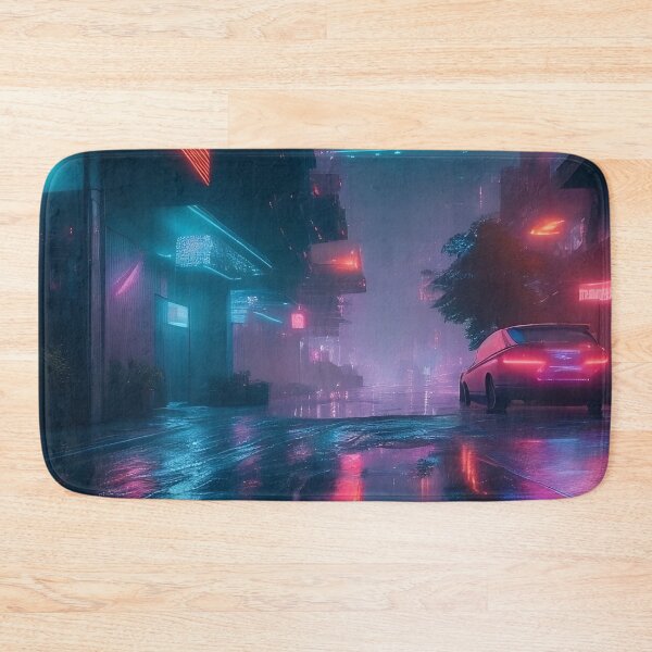 Item preview, Night in the city after rain designed and sold by elearah1.