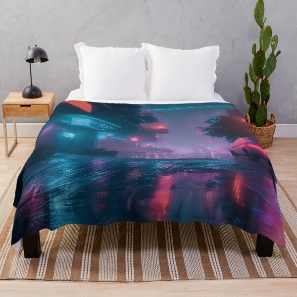 Item preview, Night in the city after rain designed and sold by elearah1.
