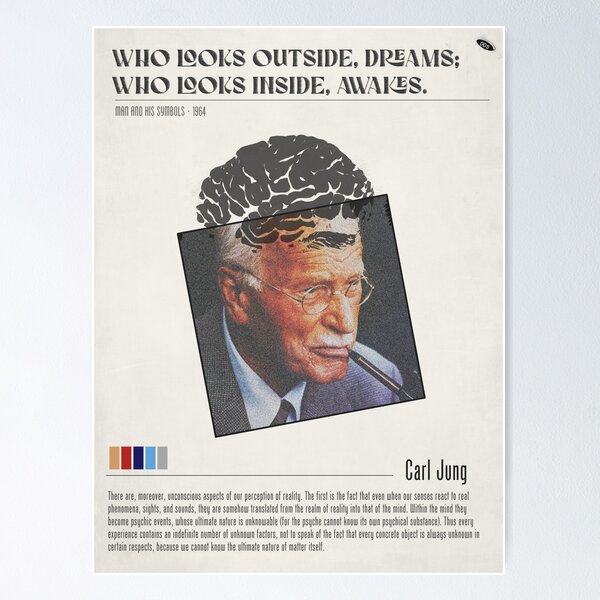Item preview, Carl Jung Vintage Print designed and sold by C·REBRAL Labs.