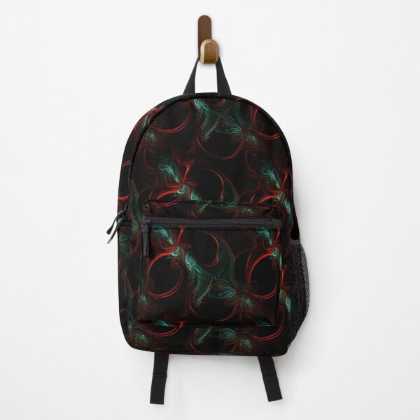 Item preview, Abstract pattern green red black designed and sold by misfitartstudio.