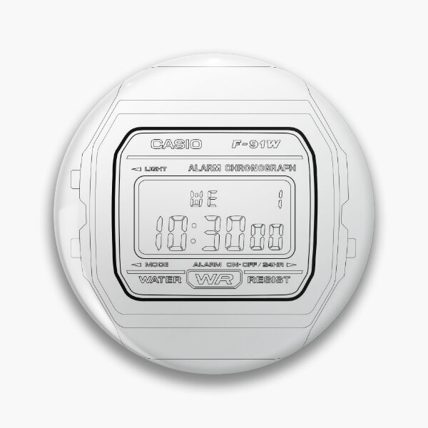 Item preview, Casio F91 Illustration designed and sold by RadDadArt.