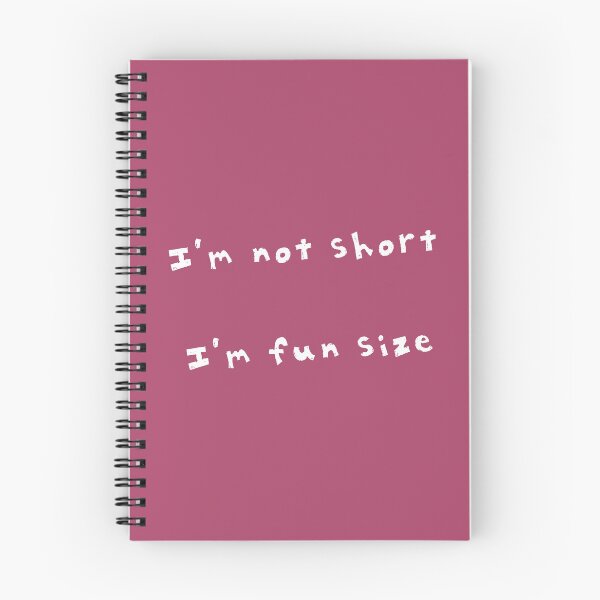 Item preview, I'm not short, I'm fun size (white) designed and sold by SolidEarthArt.