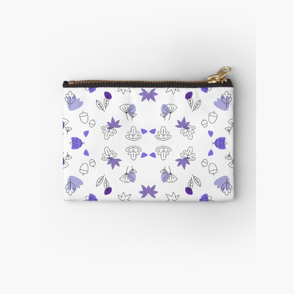 Item preview, Summer Colors Patterned Leaves violet designed and sold by WilliamsGFX.