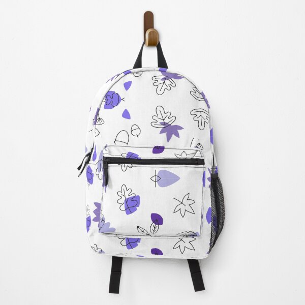 Item preview, Summer Colors Patterned Leaves violet designed and sold by WilliamsGFX.