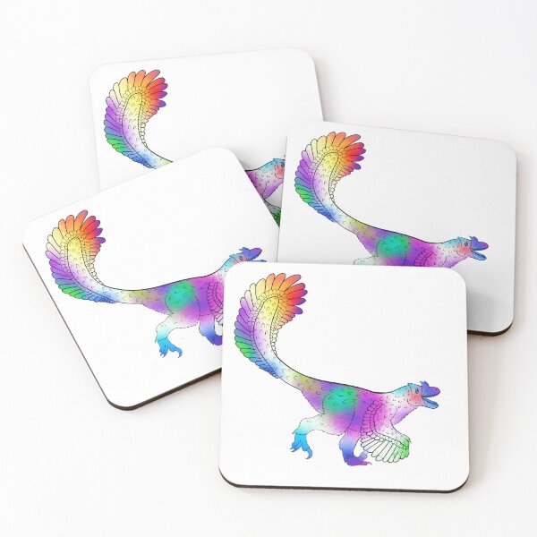 Item preview, Daktoaraptor Icon (Splattered) designed and sold by Starkats-Crafts.