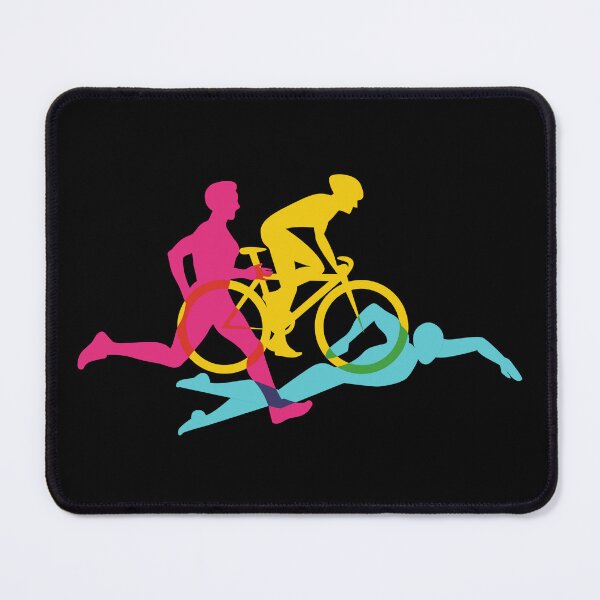 Item preview, Swim, Bike, Run: Unveiling the Triathlon Triumph Trio Logo Collection designed and sold by Triathlongram.