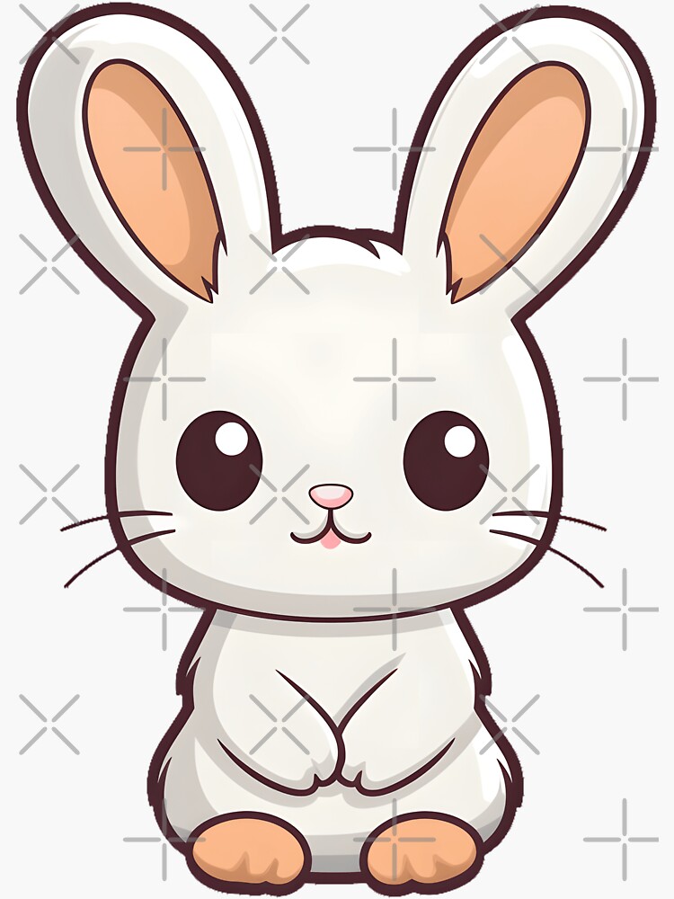 Télécharger Illustration de lapin fraise adorable PNG En Ligne