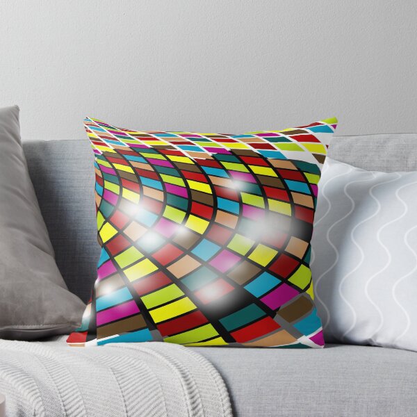 Item preview, RAINBOW TILES Abstract Art designed and sold by Bruce ALMIGHTY Baker.