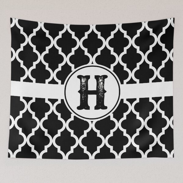 Item preview, Black Monogram: Letter H designed and sold by Jared Davies.