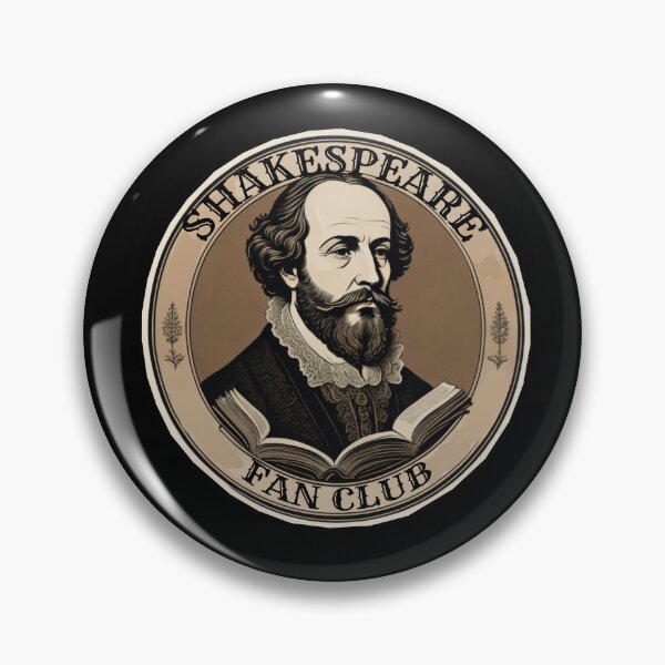 Item preview, William Shakespeare Fan Club designed and sold by Gabrielle Strong.