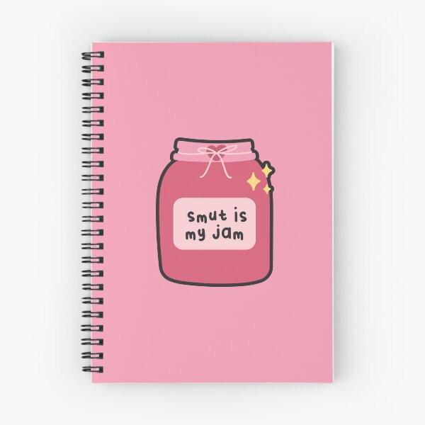 Item preview, smut is my jam - cute bookish jam jar designed and sold by catdiasart.