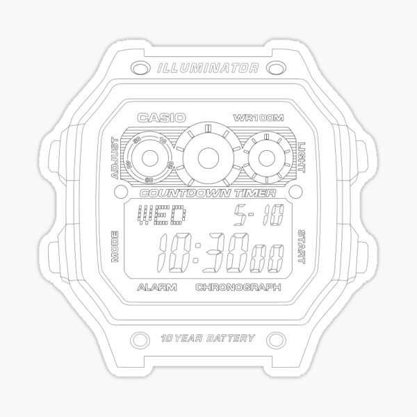 Item preview, Casio Ae1300 designed and sold by RadDadArt.