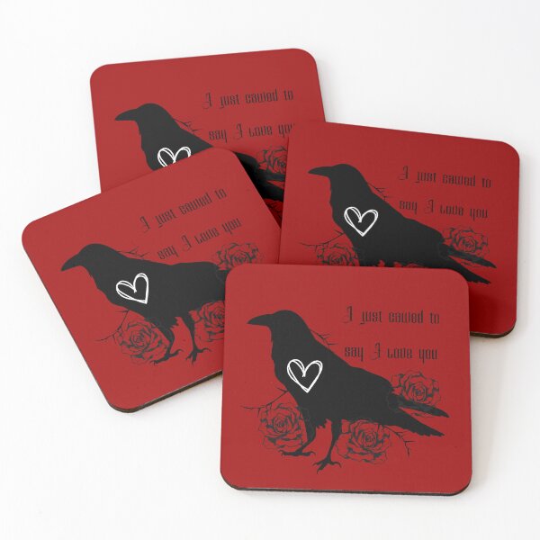 Item preview, Raven and Roses I just Cawed to say I love you designed and sold by Ashley Gagnon.