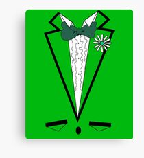 Irish Tux Canvas Print
