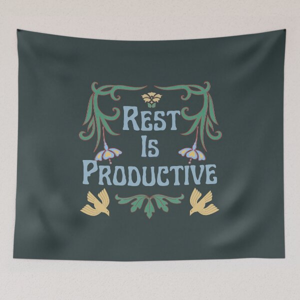 Item preview, Rest is Productive designed and sold by Madeleine39.