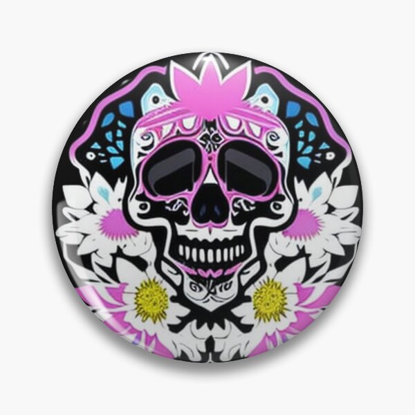 Item preview, happy skull 6 designed and sold by MariluValdez.