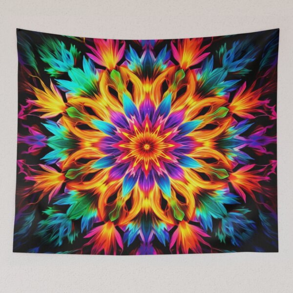 Item preview, Kaleidoscopic Wonders - Trippy Kaleidoscope Image, Mesmerizing Visual Delight designed and sold by Dubage603.