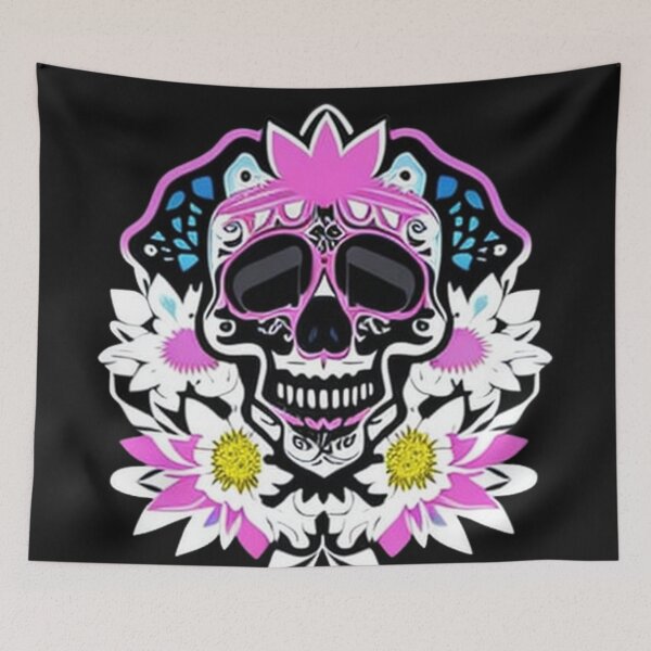 Item preview, happy skull 6 designed and sold by MariluValdez.