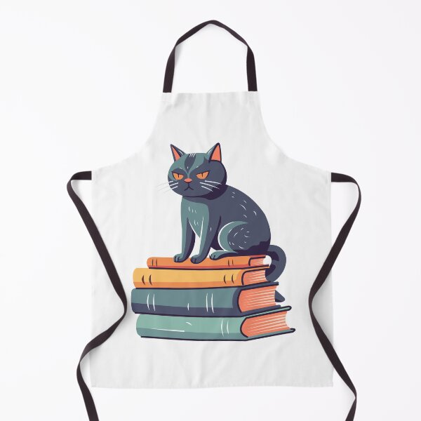 Item preview, Library Cat designed and sold by Lemon-png.
