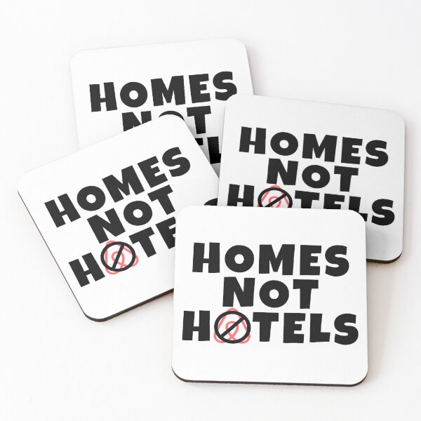 Item preview, Anti Air BNB Homes Not Hotels designed and sold by gillys.