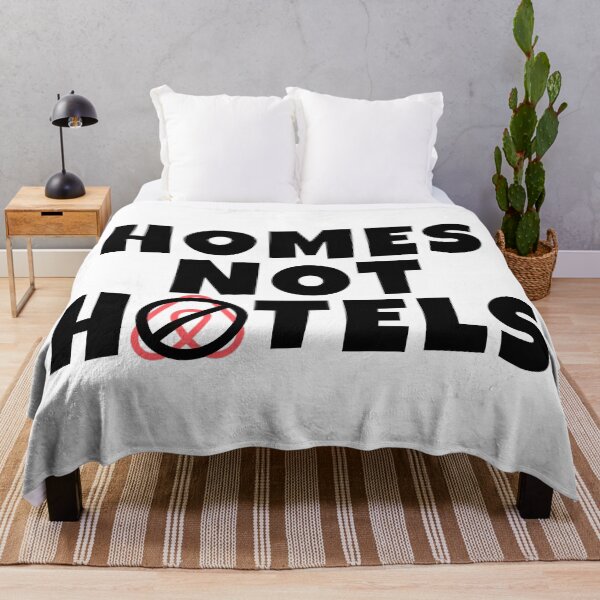 Item preview, Anti Air BNB Homes Not Hotels designed and sold by gillys.
