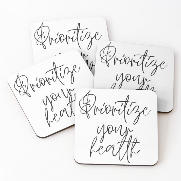 Item preview, Prioritize your health designed and sold by LaurenPittaway.