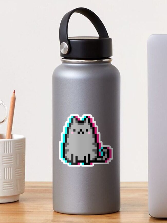 Glitch Kitten Pixel Art | Art Board Print