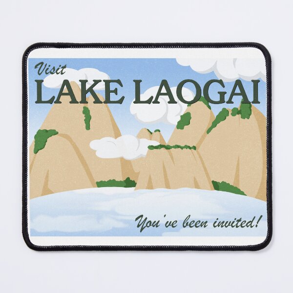 Item preview, Visit Lake Laogai! You've been invited! designed and sold by Magic Word Art.