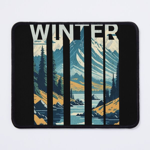 Item preview, Winter a modern landscape designed and sold by ThiagoSDantas.