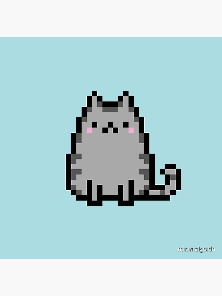 Glitch Kitten Pixel Art | Art Board Print