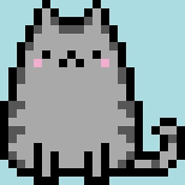 Glitch Kitten Pixel Art | Art Board Print