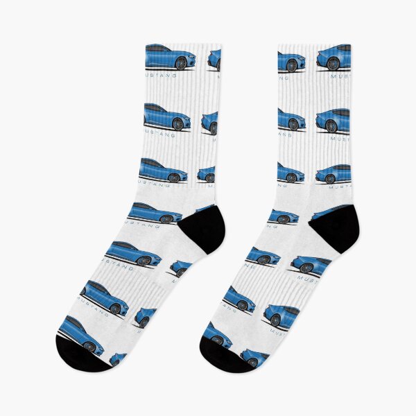 Item preview, Mustang Blue Illustration designed and sold by blackdogshop.