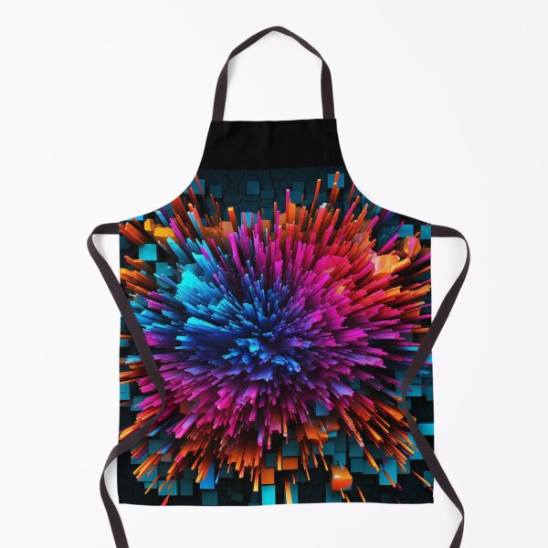 Item preview, Abstract explosion of colors designed and sold by MyMerryMary.