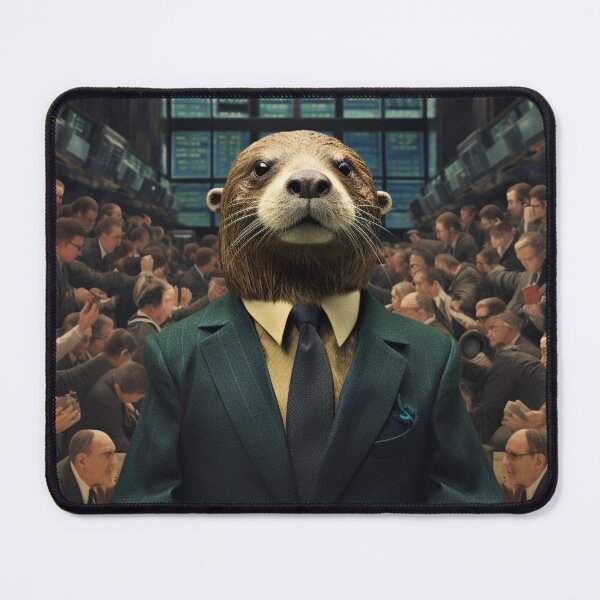 Item preview, Otter on Wall Street designed and sold by schamsyy.