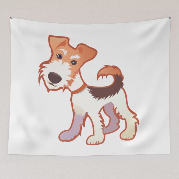 Item preview, Fox Terrier designed and sold by PaintedbyCarol.
