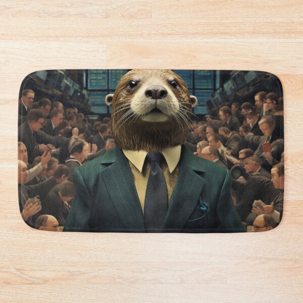 Item preview, Otter on Wall Street designed and sold by schamsyy.