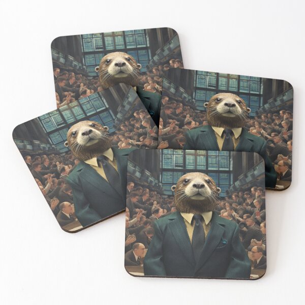Item preview, Otter on Wall Street designed and sold by schamsyy.