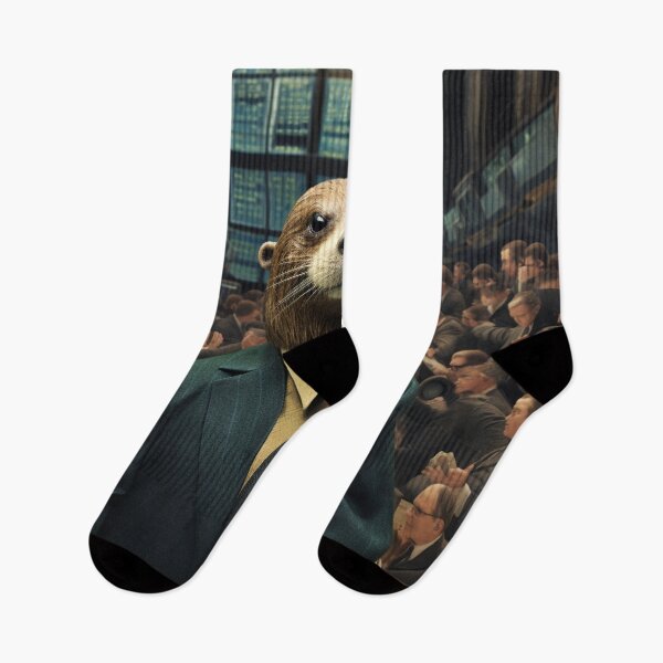 Item preview, Otter on Wall Street designed and sold by schamsyy.