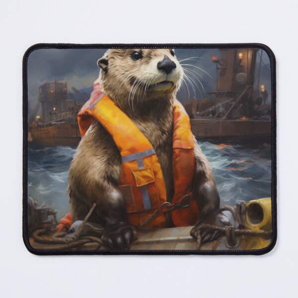 Item preview, An otter day at the docks designed and sold by schamsyy.