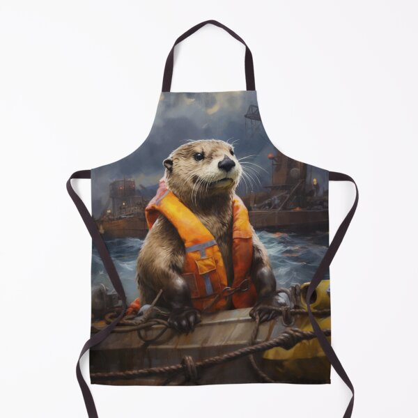 Item preview, An otter day at the docks designed and sold by schamsyy.