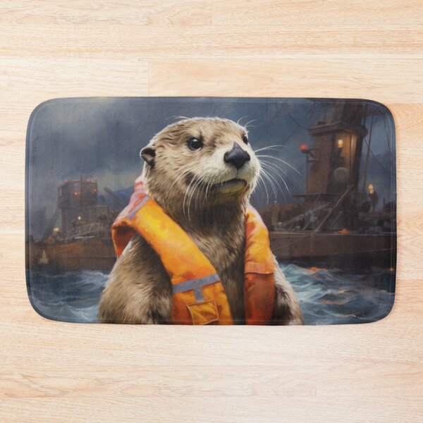 Item preview, An otter day at the docks designed and sold by schamsyy.