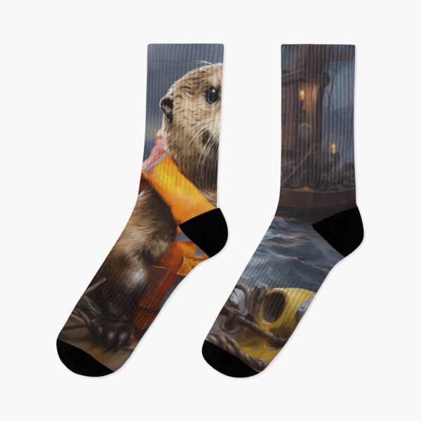 Item preview, An otter day at the docks designed and sold by schamsyy.